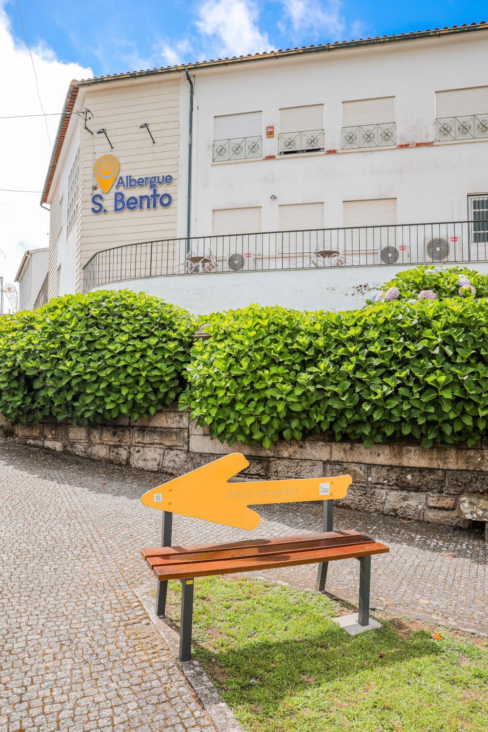 Albergue De Sao Bento Caminha Bagian luar foto